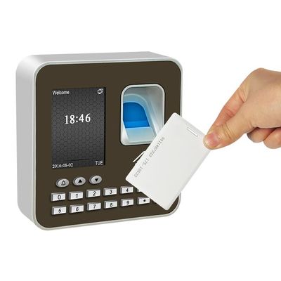 терминал посещаемости времени отпечатка пальцев прибора доступа 0.2s TCP биометрический