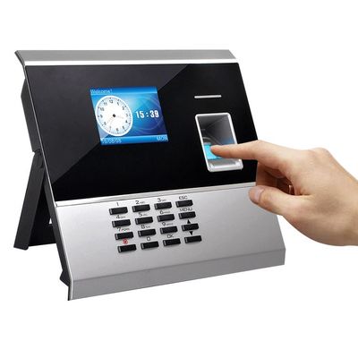 Машина в реальном времени посещаемости отпечатка пальцев RoHS работника