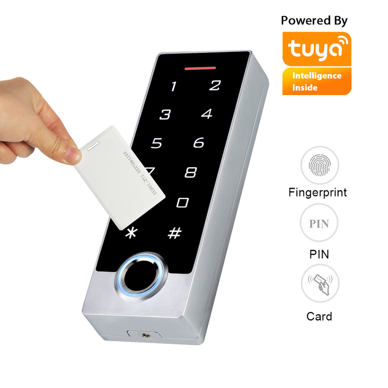 Кнопочной панели касания системы управления доступом двери отпечатка пальцев карты RFID доступ ПРИЛОЖЕНИЯ биометрической мобильный