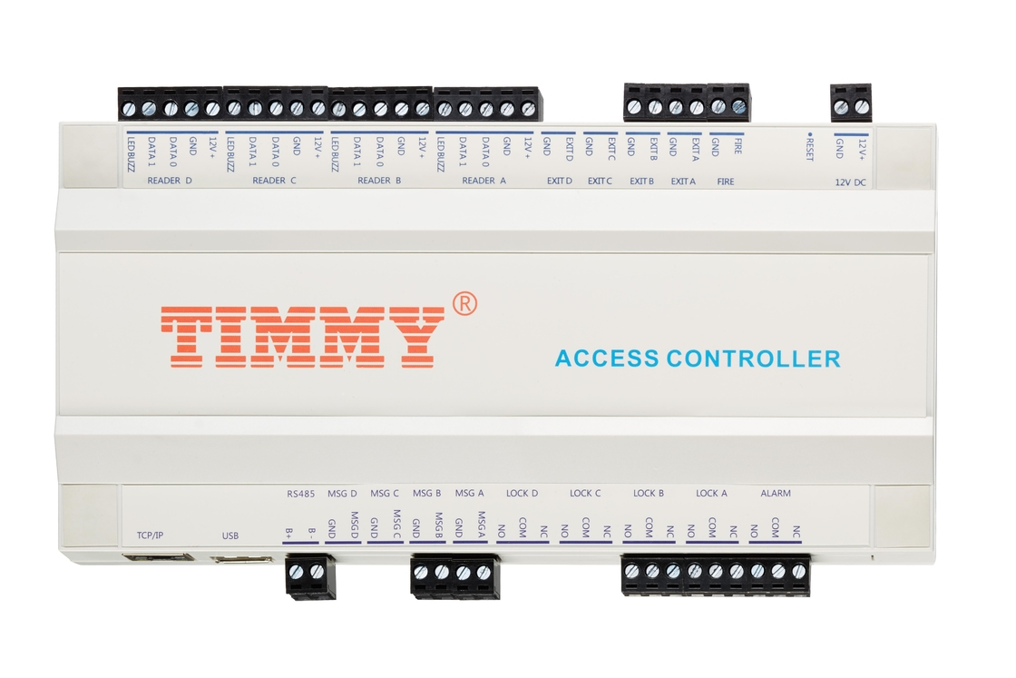 Система управления доступом регулятора доступа двери IP 4 USB TCP Wiegand RS485 со свободным SDK