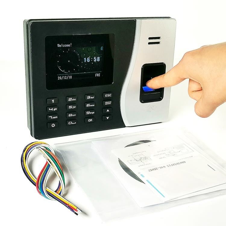 18 машина посещаемости отпечатка пальцев карты языков 2.8inch RFID