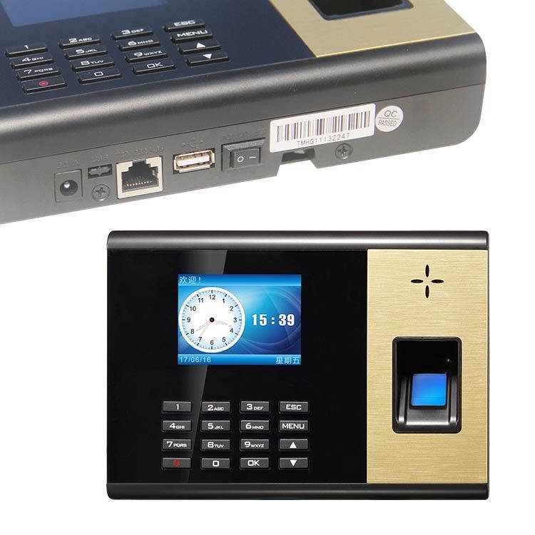 SIM-карта GPRS система посещаемости времени Thumbprint 2,8 дюймов