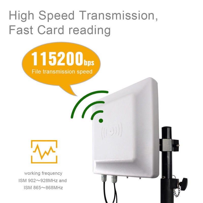 Управление доступом карты Uhf RFID RJ45 RS485 долгосрочное 960 Mhz строения в антенне 7 DBi