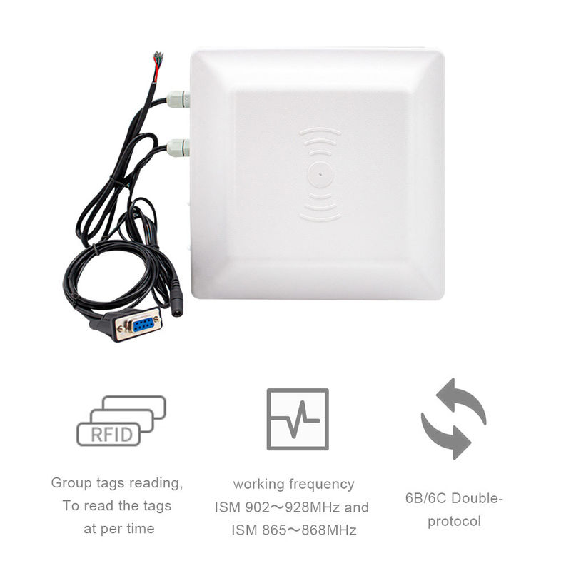 Водоустойчивый интегрированный читатель Rfid 8 расстояний 7dbi чтения метра