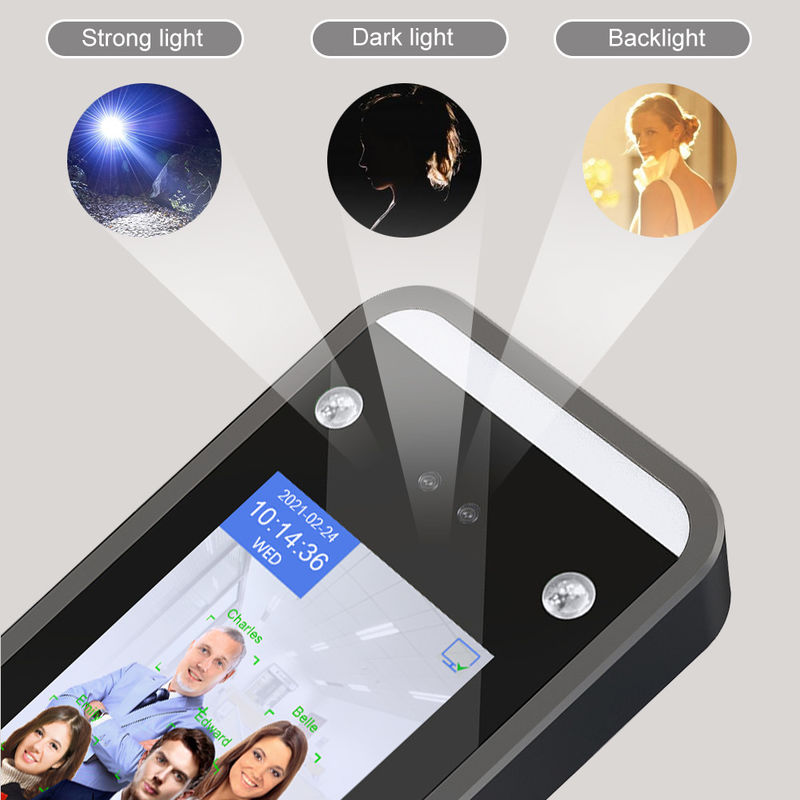 Машина посещаемости распознавания лиц видимого света WDR AI для управления работника