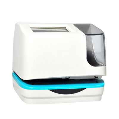 Белые линии электронная машина экрана касания 5 рекордера времени цифров фиксации времени даты