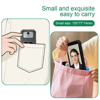 4G портативный наружный аппарат распознавания лиц Android для охранения времени присутствия сотрудников