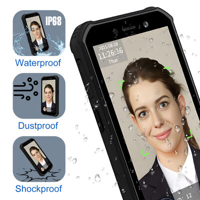 Портативная система учета рабочего времени Android, биометрический терминал распознавания лиц