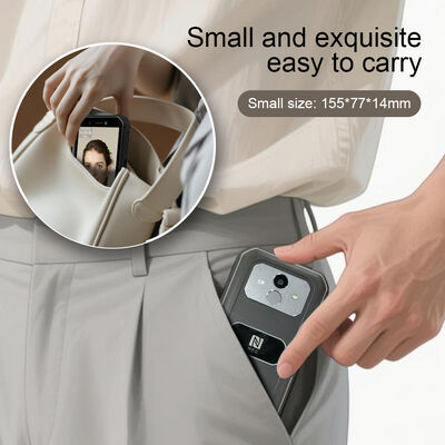 Портативная система учета рабочего времени Android, биометрический терминал распознавания лиц