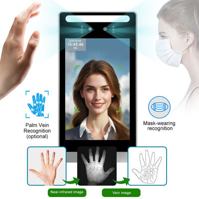 OEM/ODM RK3568 8 Inch Industrial Android AI Face Recognition Access Control Machine For Turnstile Tripod Gate