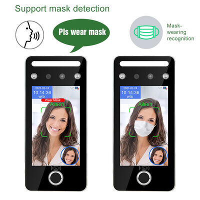 10,000 Palm Vein Capacity Clock System Biometric Palm Vein Face Fingerprint Time Attendance with Free Cloud Software