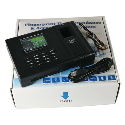 Пунш сети рекордер посещаемости времени отпечатка пальцев 2,8 дюймов