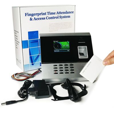 Машина в реальном времени посещаемости отпечатка пальцев RoHS работника