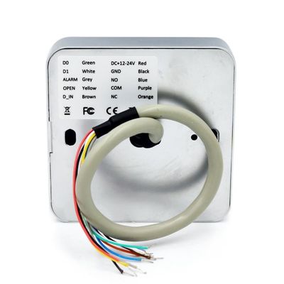Управление доступом карты кнопочной панели водоустойчивое IP68 WG26 RFID касания