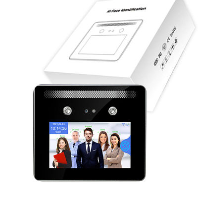 Запись времени видимого света машины посещаемости распознавания лиц WDR IPS HD