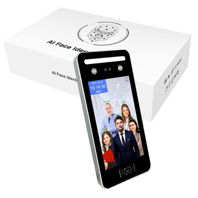 Система управления доступом опознавания 8 дюймов лицевая с картой Wifi беспроводной RFID