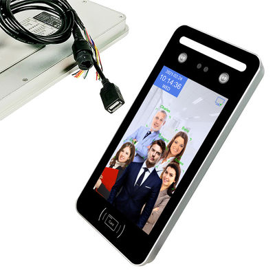 Система управления доступом опознавания 8 дюймов лицевая с картой Wifi беспроводной RFID