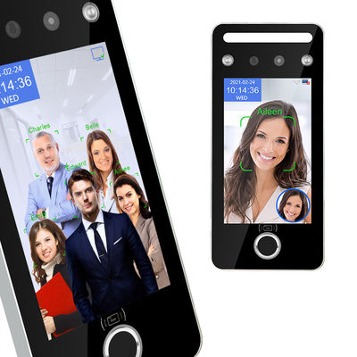 Машины распознавания лиц системы посещаемости времени WiFi HD 720P биометрические