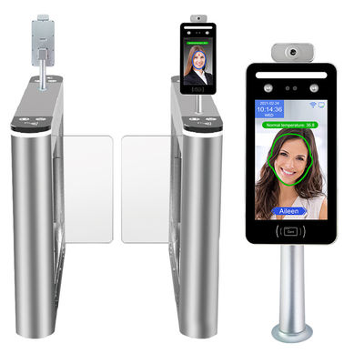 Измерять обнаружения температуры тела системы управления доступом опознавания 8 дюймов лицевой