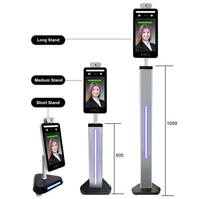 Прибор управления доступом распознавания лиц обнаружения температуры кода WIFI программного обеспечения QR сети