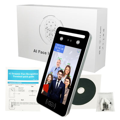 Управление доступом машины WIFI SDK посещаемости стороны AI биометрическое для турникета