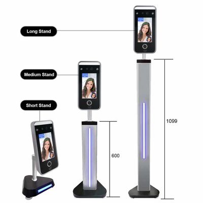 Время машины посещаемости отпечатка пальцев TCP WDR записывая обнаружение 2.5m