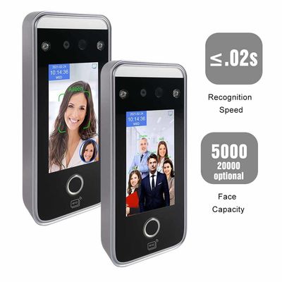 Отпечаток пальцев RS485 карты IC машины посещаемости времени высокорослой стойки биометрический